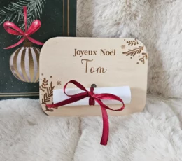 étiquettes-bois-personnalisée-cadeau-noël-prénom-paquet-étrenne