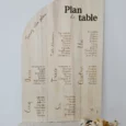 Plan de table – demi arche