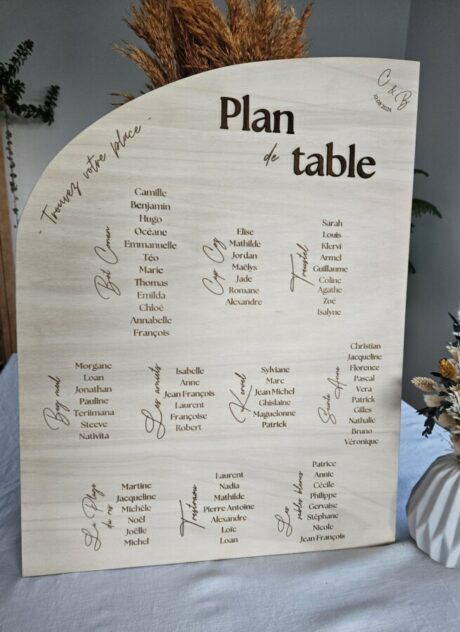 plan de table XXL