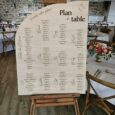 Plan de table – demi arche