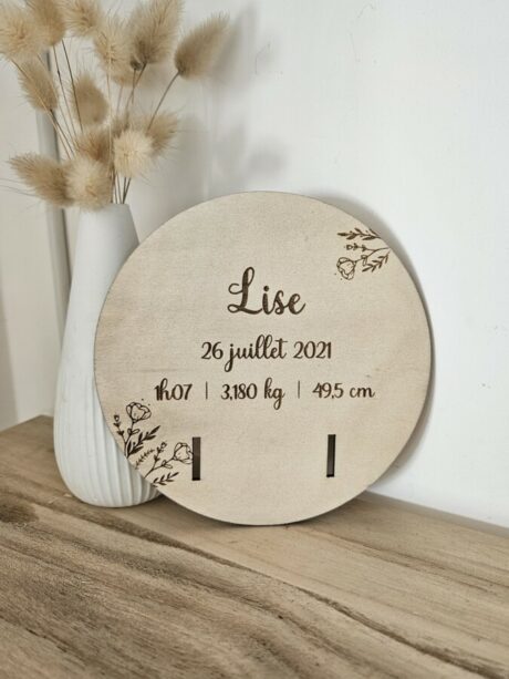 Lise – bracelet de naissance