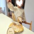 Cake topper – lapin de Pâques